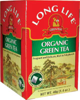 Long Life Organic Green Tea is a delicious and soothing green tea that delivers the body the antioxidants it needs to clear the system of free radicals.